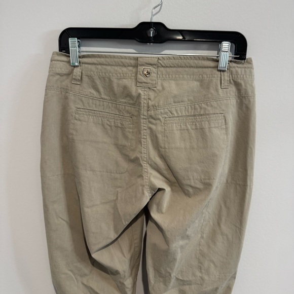 Kuhl Women’s Spire Roll Up Cargo Pants Short Khaki Gorpcore Hiking Travel - Picture 8 of 11